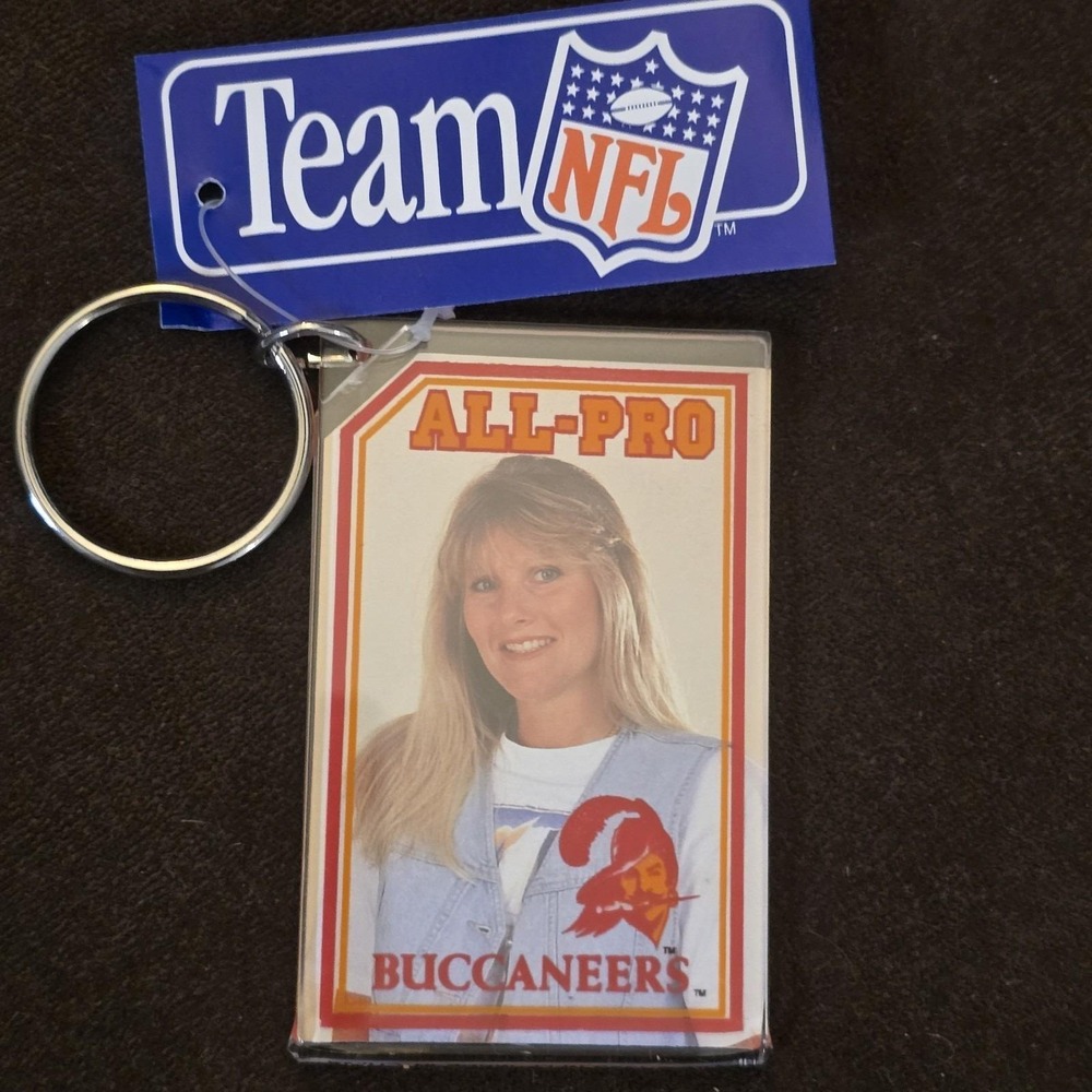 Vintage Tampa Bay Buccaneers‎ Keychain Father's Day All Pro 1993 Team NFL